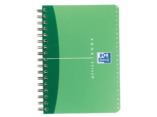 Indexboek Oxford Urban Mix A5 90vel alfabet lijn Assorti