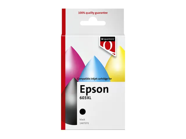Inktcartridge Quantore alternatief tbv Epson 603XL zwart