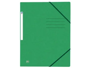 Elastomap Oxford Top File+ A4 groen karton - 2