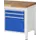 lade-/kastonderbouw,v. werkbank,HxBxD 620x580x650mm,1kast,2lade(n)