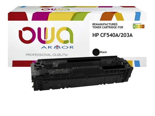 Tonercartridge OWA alternatief tbv HP CF540A zwart