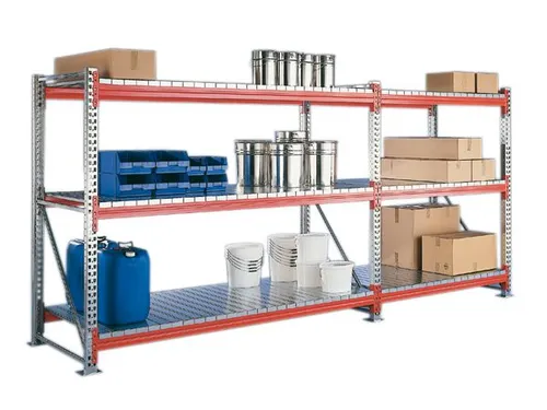 breedvakstelling,basis+1xaanbouw,HxBxD 2200x4780x800mm,vakl. 1300kg