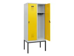 schoollocker,HxBxD 1950x800x500mm,2vak,vak B 400mm,draaigrendel