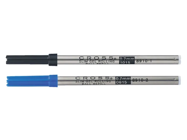 Rollerpenvulling Cross classic century en Click medium blauw
