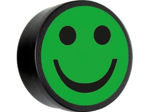 Impressiemagneet Face Groen 35Mm