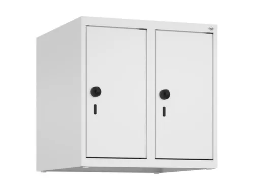 opzetkast,v. locker,2vak.,vak B 250mm,HxBxD 500x500x500mm,vleugeldeur
