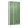 Z-garderobekast,HxBxD 1950x900x500mm,vak B 150/300mm,draaigrendel
