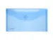 Enveloptas Blauw 110X220Mm Liggend Met Klittenbandsluiting