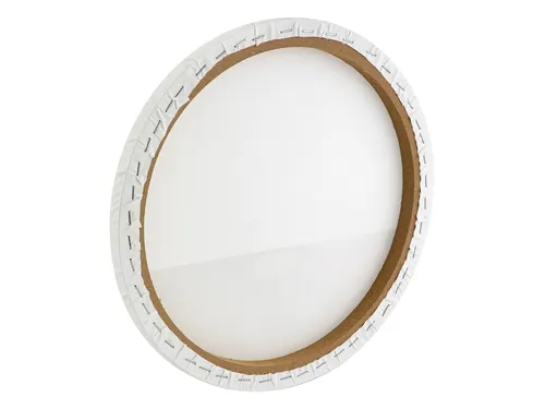 Canvas Nassau fine art rond 30cm 100% katoen