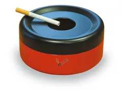 Veiligheids Tafelasbak Staalpl. 0 2l Hxd 40x90mm Poedergecoat Rood