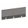 baliepaneel bureau aanbouw achter MS-donkergrijs BN8078-grijs 1200mm