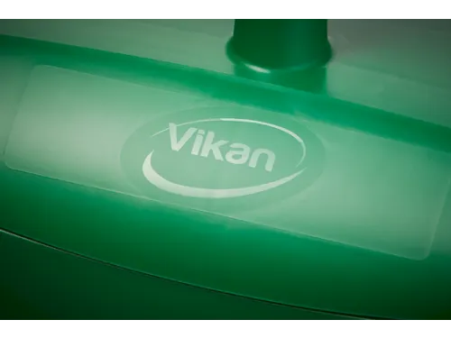 Vikan Hygiene stofblik + veger combinatieset alu steel 840mm Groen