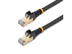 1m CAT6a Ethernet kabel zwart STP