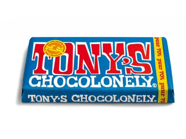 Chocolade Tony's Chocolonely reep 180gr puur