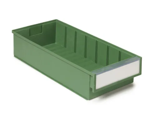 Stellingbak HxLxB 82x400x186mm 4 2l duurzaam kunststof groen