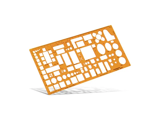 Gabarit Standardgraph gabarit pour meubles Architecte 1:50