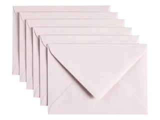 Envelop Papicolor C6 114x162mm lichtroze pak à 6 stuks - 1