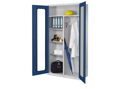 dossier-/kledingkast,HxBxD 1950x1000x500mm,kleur deuren RAL5010