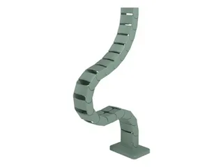Addit kabelgeleider Groen voor zit-sta Bureau 130cm incl magneethouder - 2