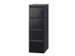 hangmappenkast,HxBxD 1321x413x622mm,4hangmappenframes,1baan,romp zwart