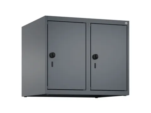 opzetkast,v. locker,2vak.,vak B 300mm,HxBxD 500x600x500mm,vleugeldeur