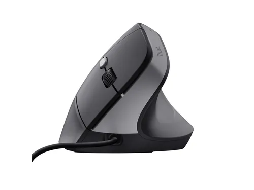 Trust BAYO II Ergonomische muis bedraad Zwart 25144