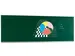 Tableau scolaire craie simple face 100x200cm magnétique émaillé ver