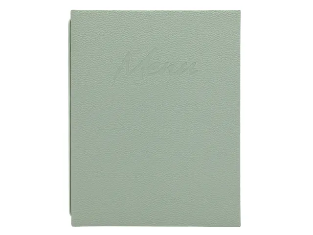 Porte-menu Securit Signature A4 vert
