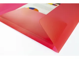 Elastomap Kangaro A4 PP transparant rood - 6