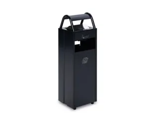 Combi-Asbak 5/35 liter 960x300x250 2 Openingen Overkapping Verzinkt - 2