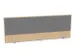 panneau de rehausse,p. table de bureau,NE-érable,BN8078-gris