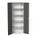 universele kast,HxBxD 2000x800x350mm,4xStalen bodem,draaigrendelslot
