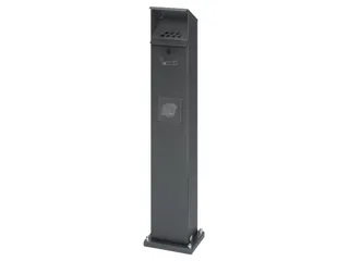 Asbakstaander Vierkantvormig Staalplaat 2 Liter 1150x180x150mm - 1