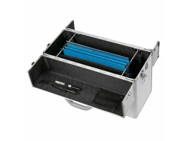 Attaché-case Alumaxx Alpha aluminium argenté
