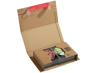 Colompac Verzenddoos 251x165x60mm Bruin - 1