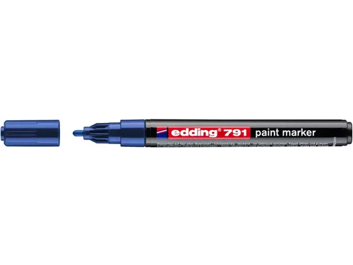 Paintmarker edding 791 alcoholbasis 1-2mm blauw
