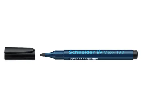 Viltstift Schneider Maxx 130 Rond Zwart 1-3mm