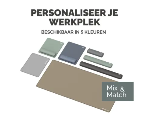 Polssteun Fellowes Breyta zwart