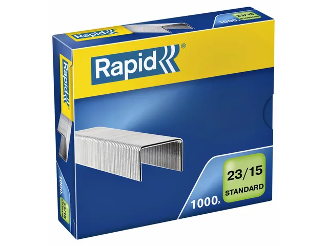 Nieten Rapid 23/15 gegalvaniseerd standaard 1000 stuks