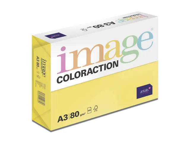 Kopieerpapier Sevilla Diepgeel A3 80 Gram 500 Vel