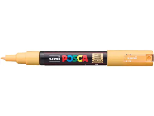 uni-ball Paint Marker, waterbasis Posca PC-1MC abrikoos