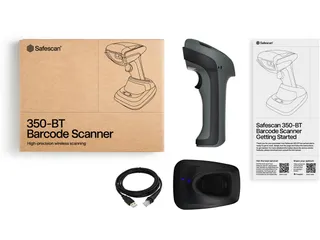 Safescan 350-BT Draadloze Barcodescanner met oplaadstation USB-A - 12