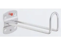 Snoerhouder Voor Geperforeerde Platen L 150Mm Aluminium-Kleurig