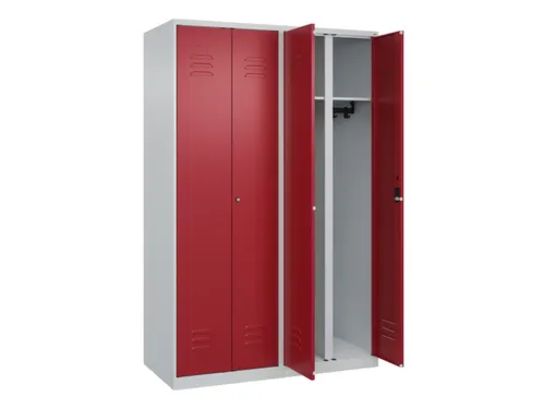 locker voor scheiding van kleding,HxBxD 1850x1200x500mm,4vak