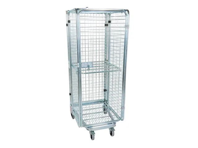 veiligheidsrolcontainer,draagverm. 500kg,HxLxB 1890x820x725mm