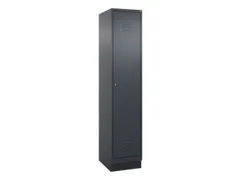 locker voor scheiding van kleding,HxBxD 1950x400x500mm,1vak