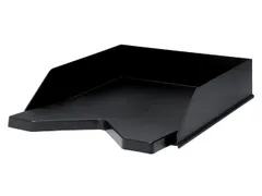 Brievenbak Jalema Re-Solution A4 Zwart Stapelbaar