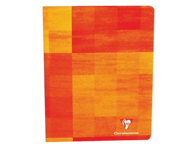 Schrift Clairefontaine 170x220mm schoonschrijven 64 pag 90gr assorti