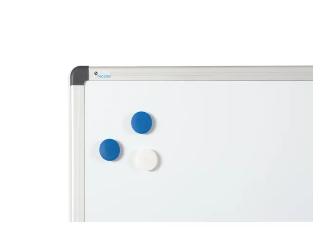 Whiteboard Rocada 120x180cm emaille wit magnetisch