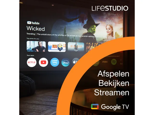 Vidéoprojecteur laser 4K Epson Lifestudio Grand Plus EH-LS970B